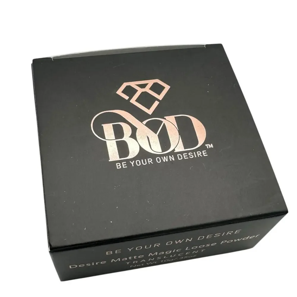 Be Your Own Desire Matte Magic Loose Powder Translucent NEW 0.35 OZ